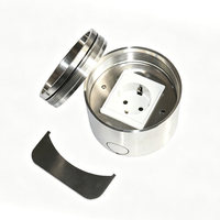 Prise de sol encastrée spirale FUPAI, diamètre 100 mm, pour circuits de courant fort et faible, en acier inoxydable FPL-100, Chine