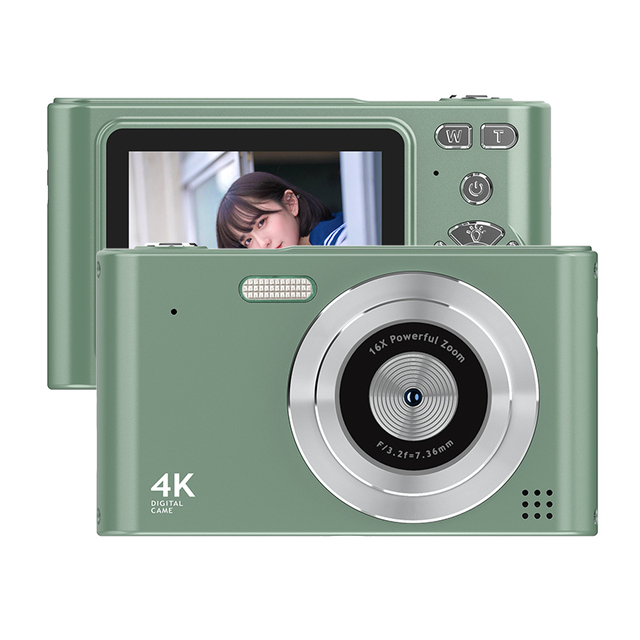 Camera Professional 4k Video Camera 3.2f 7.36mm 16X Zoom Anti-shake Digital HD Camera