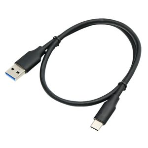 <b>Usb</b> 3.0 <b>To</b> Type <b>C</b> Data <b>Cable</b> 1m Black For Mobile Phone Fast Charging High Speed Connection - Product Image 1
