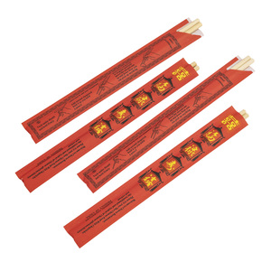 <span class=keywords><strong>Palillos</strong></span> <span class=keywords><strong>de</strong></span> bambú desechables <span class=keywords><strong>de</strong></span> alta calidad con funda <span class=keywords><strong>de</strong></span> papel, venta al por mayor directa del fabricante - Product Image 4