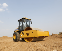 Compacteur de sol à tambour unique SEM512 haute performance pour les grands projets d'infrastructure routière