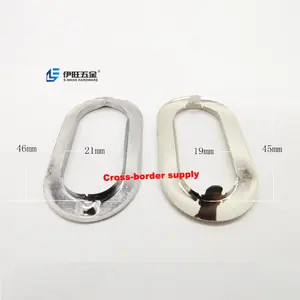 YIWANG生产用于窗帘鞋的铁椭圆形孔眼和索环