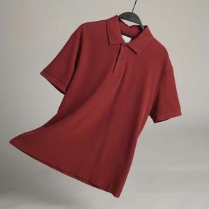 <b>Mens</b> Unisex Casual Button Front Short Sleeve 100% Cotton <b>Shirt</b> Customize Color Embroidered Quick Dry Dobby Fabric OEM Service - Product Image 1