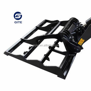 MINI niveleur de terre d'attachement de chargeur de boeuf de dérapage GT-V02 le matériel modèle du moteur Q345B - Product Image 1