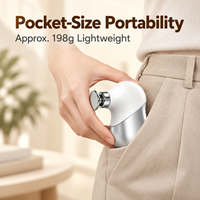 Mini masseur musculaire profond à faible bruit 45 dB, appareil de massage à percussion compact et portable, mini pistolet de massage rechargeable