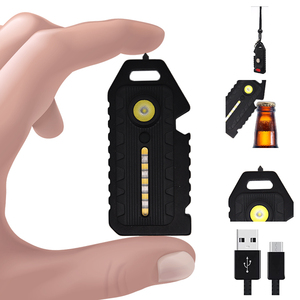 EDC nam châm mạnh mẽ mini làm việc ánh sáng Lều đèn sạc cắm trại dẫn ánh sáng ngoài trời COB Keychain khẩn cấp ánh sáng với clip LED - Product Image 6