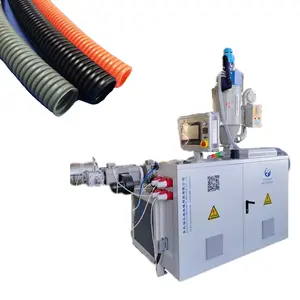 PVC PP PE Plastic pipes Single Wall Extrusion line making extrusion line