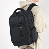 Sac à dos d'affaires pour ordinateur portable avec port USB de chargement et multiples poches – Idéal pour les voyages d'affaires – Direct Usine