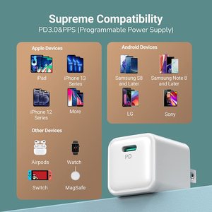 อะแดปเตอร์ USB Type C 20W ของแท้สำหรับ3.0 PD ที่ชาร์จเร็วสำหรับ <span class=keywords><strong>iPhone</strong></span> <span class=keywords><strong>11</strong></span> 12 13 14 <span class=keywords><strong>PRO</strong></span> <span class=keywords><strong>MAX</strong></span> สำหรับ Samsung - Product Image 6
