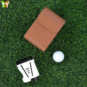 YY กระเป๋าเก็บลูกกอล์ฟ, ที่แขวนกระเป๋าคาดเอวกระเป๋าลูกกอล์ฟหนัง PU พร้อมหัวเข็มขัดแม่เหล็ก - Product Image 2