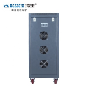 Stabilisateur de tension triphasé de haute qualité HOSSONI <span class=keywords><strong>HONGBAO</strong></span>, JESPC, 40 ans d'expérience, écran LCD, SVC-3-C45KVA/50KVA/60KVA, Poids net 188 kg - Product Image 3