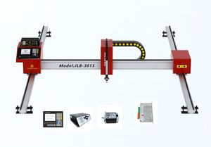 เครื่องตัดพลาสม่า CNC รองรับการนำเข้าไฟล์กราฟิกหลายรูปแบบ DXF DWG รุ่น 1530 2040 สำหรับงานออกแบบสั่งทำพิเศษที่มีความแม่นยำสูง - Product Image 2