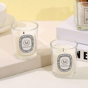 Hand-poured Semi-handmade Aromatherapy Scented <b>Candle</b> Long Lasting Fragrance For Home Bedroom Daily Decor - Product Image 2