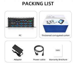 Промышленный безвентиляторный мини-ПК Intel Celeron J1900 с <span class=keywords><strong>2</strong></span> гигабитными LAN-портами, подходит для дома, офиса, промышленности, вилки США/Австралия - Product Image 6