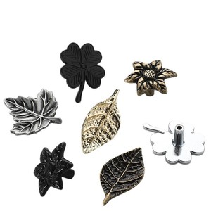 <b>Leaf</b> Branch Flower Shape Zinc Alloy Furniture Handle Knob Wardrobe Drawer Decorative Traditional Design Durable - Product Image 5