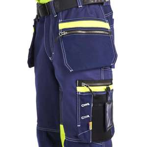 BLAKLADER - 179413708833C62 Pantalon haute visibilité avec stretch Bleu marine/jaune-EAN 7330509767153 HI-VIS WORKWEAR - Product Image 5