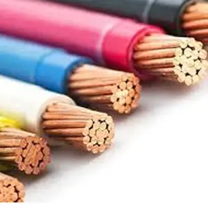 H07V-U Red/Yellow/Green/Black Single Core Pvc Insulation Flexible Cable Copper Core Electrical Wire