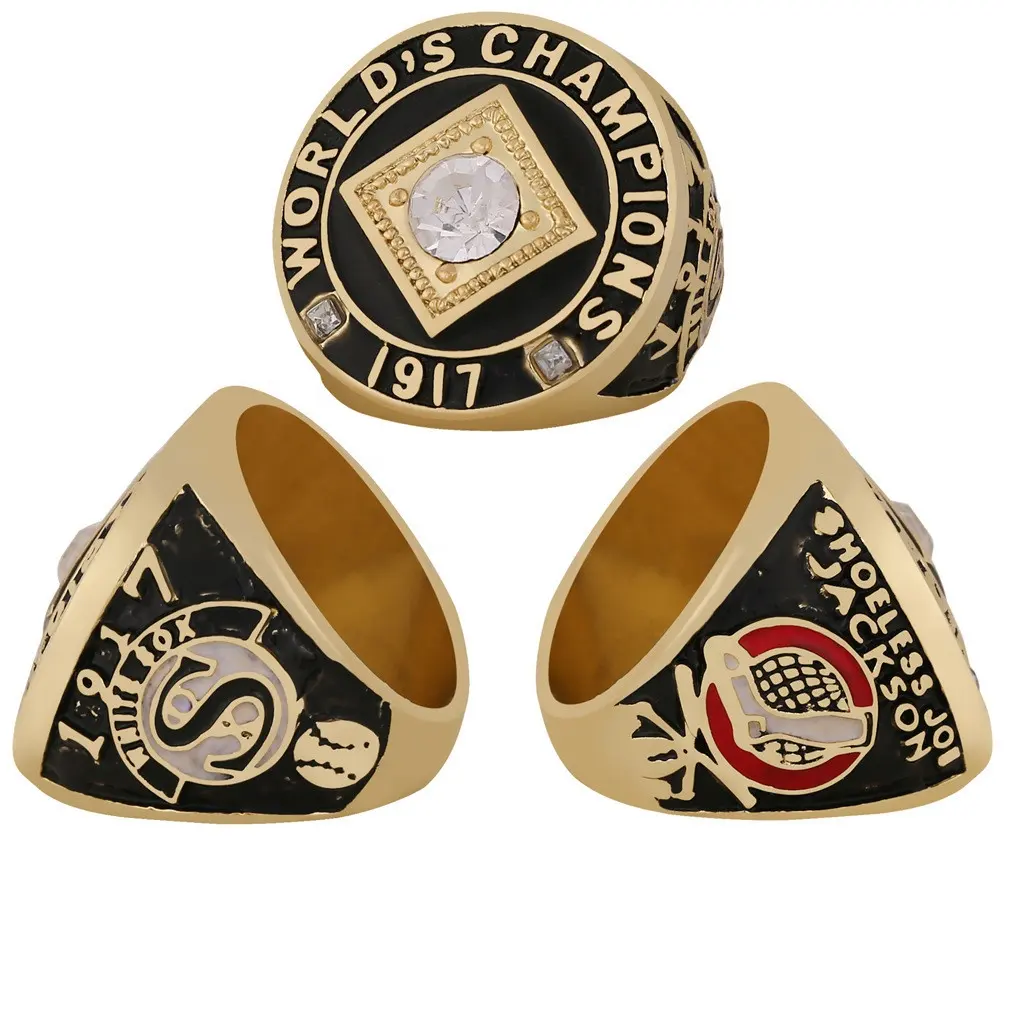 1917 Chicago White Sox Baseball Award Benutzer definierte Baseball-Meisterschaft ringe Trendy Jewelry Ring