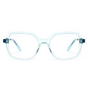 <span class=keywords><strong>ก</strong></span>รอบแว่นตาอะซิเตททรงสี่เหลี่ยมทันสมัย สีฟ้าใส <span class=keywords><strong>ก</strong></span>รอบแว่นทรงเหลี่ยมสำหรับผู้ชายและผู้หญิง แว่นตาทำมือสุดคลาสสิ<span class=keywords><strong>ก</strong></span> - Product Image 5