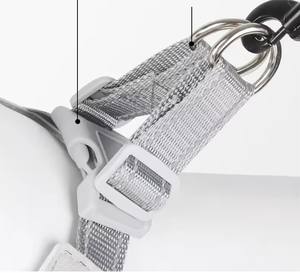 Harnais pour chien réglable, boucles réfléchissantes, sangle respirante et extensible, contrôle facile de la marche, selle de poitrine pour animal de compagnie - Product Image 5