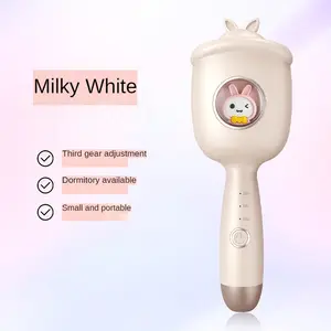 Wholesale 2 in 1 32mm S-type heating plate egg roll stick rabbit ear cute portable 3 gear control ceramic coating auto power off