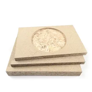 China18mm टुकड़े टुकड़े में Particleboard सफेद Melamine के लिबास Particleboard/Chipboard