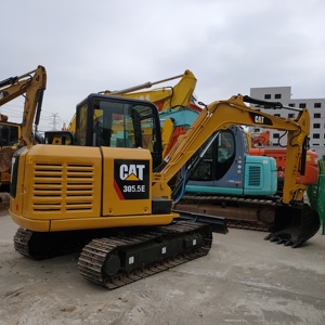 Miniexcavadora Usada de 5.5 Toneladas, Original de Japón, CAT 305.5E, Excavadora Hidráulica con Cabina, Pocas Horas de Uso, 305.5e2 en Stock - Product Image 6