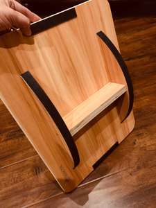 Balancín de equilibrio de madera Youlike con rodillo antideslizante para entrenamiento de equilibrio y mantener la fuerza central saludable - Product Image 5