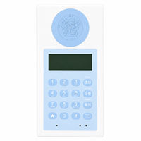 Téléphone de laboratoire JOIWO VOIP IP55 pour salle blanche, salle d'opération, hôpital, interphone ABS nettoyable avec écran LCD, facile à nettoyer