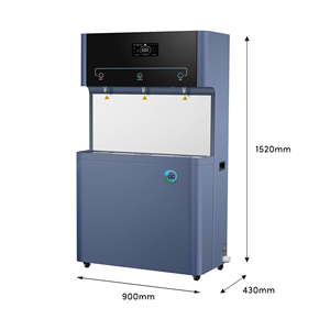 Dispenser d'<span class=keywords><strong>Acqua</strong></span> Intelligente Commerciale da Esterno Autoportante in Acciaio Inox 304, Erogatore Elettrico di <span class=keywords><strong>Acqua</strong></span> Calda/Fredda per Uso Commerciale - Product Image 6