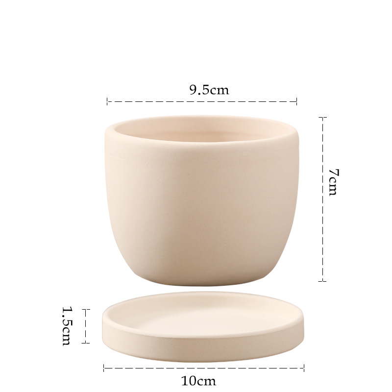 Embrión liso pequeño redondo 9,5cm