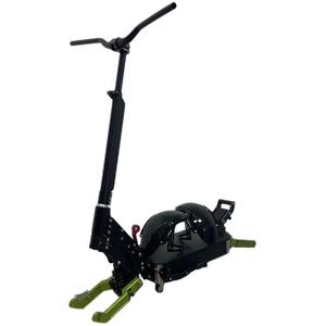Pièces de trottinette électrique personnalisées en usine, 11 pouces, fourche ouverte de 150 mm, hauteur réglable, cadre de trottinette en alliage d'aluminium - Product Image 1