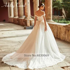 Ashley Carol princesa Vestido De novia 2022 romántico cariño apliques con cuentas encaje hasta A-Line <span class=keywords><strong>vestidos</strong></span> De novia Vestido De novia - Product Image 2