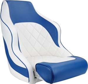 Boot Kapitein Seat Marine Grade Draaibare Opvouwbare Luxe Marine Comfortabele Deluxe Bootstoel Voor Boten - Product Image 1