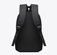 Sac pour ordinateur portable multi-poches résistant à l'eau, bleu et noir, tendance, pour le bureau, l'université, le campus, pour hommes et femmes