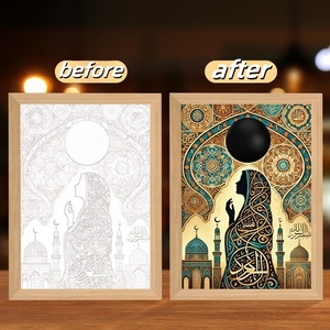 New Arrival China Factory Price Table Lampanime Led <b>Painting</b> - Product Image 2
