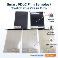 Film PDLC auto-adhésif à isolation thermique, teinte de fenêtre intelligente commutable, protection UV pour bureau