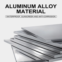 Portail Coulissant Électrique Commercial Automatique en Alliage d'Aluminium pour Entrée Extérieure et Allée – Sécurité Industrielle