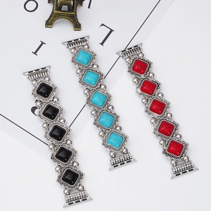 Correa de Reloj Upro Boho con Cuentas Turquesas para Apple Watch Ultra 4 Series 12 11, Correa de Muñeca para Mujer, 38 40 41 42 44 45 46 49mm - Product Image 2