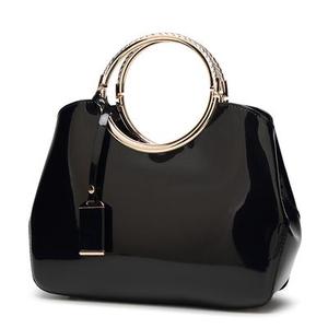 Bolsos de Mano para Mujer, Bolso de Hombro Simple de PU con Asa de Cuero, Bolso Bandolera, Bolso Tote - Product Image 4