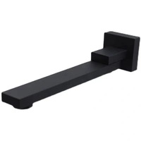 Robinet de lavabo mural en acier inoxydable à trou unique avec cartouche céramique, mitigeur eau chaude et froide, design moderne
