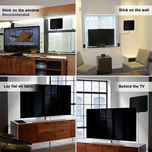 <span class=keywords><strong>Amplificador</strong></span> de cable digital para exteriores, <span class=keywords><strong>amplificador</strong></span> de señal, <span class=keywords><strong>antena</strong></span> de <span class=keywords><strong>TV</strong></span> digital interior para Smart <span class=keywords><strong>TV</strong></span> interior, superventas, mástil, circuito de 40 pies - Product Image 3