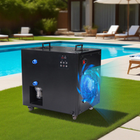 Système de refroidissement Fuerle, bain de glace, refroidisseur d'eau 0,5 CV, machine à refroidir l'eau, baignoire à glace avec système de refroidissement 1/2 CV, refroidisseur de bain froid