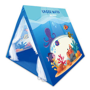 Tienda de campaña interior portátil para niños, casa de juegos para niños, <span class=keywords><strong>tipi</strong></span> para niñas, tiendas de campaña rosas - Product Image 3