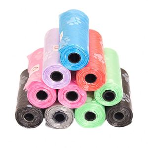 Sacs à déjections canines biodégradables et compostables en plastique, écologiques, simples et élégants, personnalisables avec logo, parfum original - Product Image 1