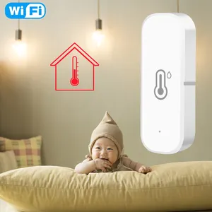 Tuya sensore di umidità di temperatura Wifi sensore di temperatura e umidità compatibile con Tuya per la casa intelligente
