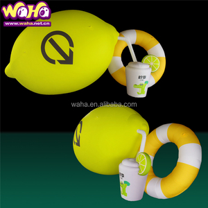 Hot Bán Phim Hoạt Hình Bơm Hơi Khổng Lồ Chanh Mô Hình Bóng Bay Quảng Cáo Khổng Lồ <span class=keywords><strong>Inflatable</strong></span> Chanh Hình Dạng Trái Cây - Product Image 2