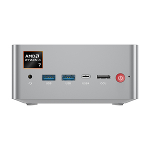 Mini PC <span class=keywords><strong>AMD</strong></span> <span class=keywords><strong>Ryzen</strong></span> AI <span class=keywords><strong>7</strong></span> 350 jusqu'à 66 TOPS, 96 Go DDR5, Radeon 860M, Mini-ordinateur de calcul IA OCuLink pour l'IA au bord - Product Image 2