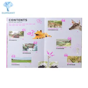 Printing Softcover Story Publishing Magazine Catalogue Photo Cook Paper Hardcover Journal Booklet Book