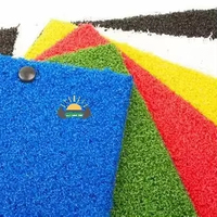Promotion Gazon Artificiel, Tapis de Gazon Synthétique, Gazon Sportif pour Terrains Scolaires, Direct Usine